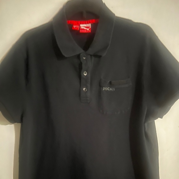 Mens Ducati Motorcycle Polo Shirt with Chest Pocket , Size XXL - Picture 1 of 3